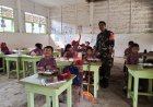 TNI hadir dukung generasi sehat, Babinsa kodim Mamasa pastikan pembagian MBG lancar