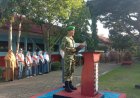 Personel Kodim 1402/Polman Jadi Inspektur Upacara di Sejumlah Sekolah, Tanamkan Nasionalisme Pelajar
