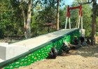 Selangkah Lagi, Jembatan Gantung Kunyi Masuk Tahap Pemasangan Sling