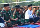Hadapi Musim Kemarau Panjang, Korem 142/Tatag Bersama Masyarakat Gelar Shalat Istisqa